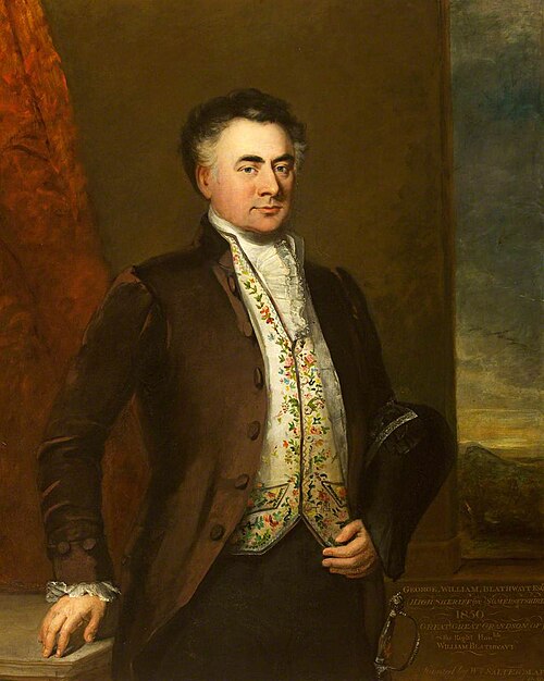 Colonel George William Blathwayt (1797-1871), 1850, William Salter
