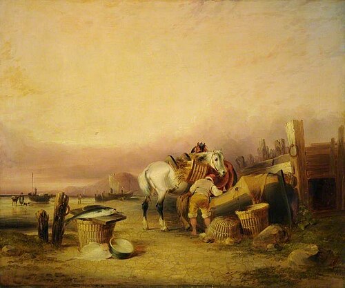 Shore Scene, 1841, William Shayer