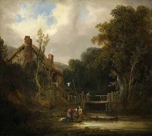A Woody Stream, 1846, William Shayer