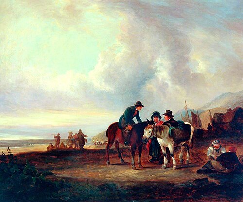 Coast Scene, 1856, William Shayer