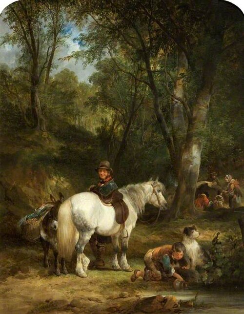 Gypsy Encampment, , William Shayer