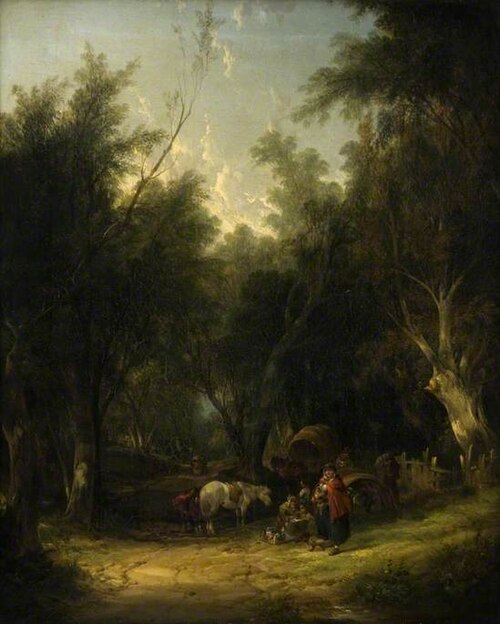 Gypsy Encampment, , William Shayer