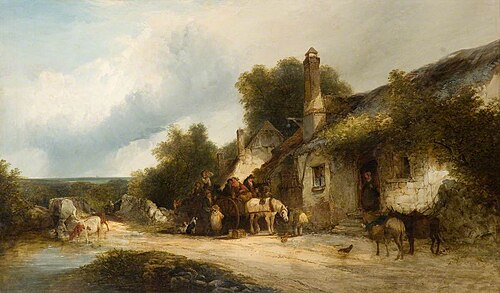 The Blue Ball, North Devon, , William Shayer