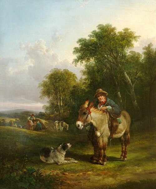 Gypsies in Wood, , William Shayer