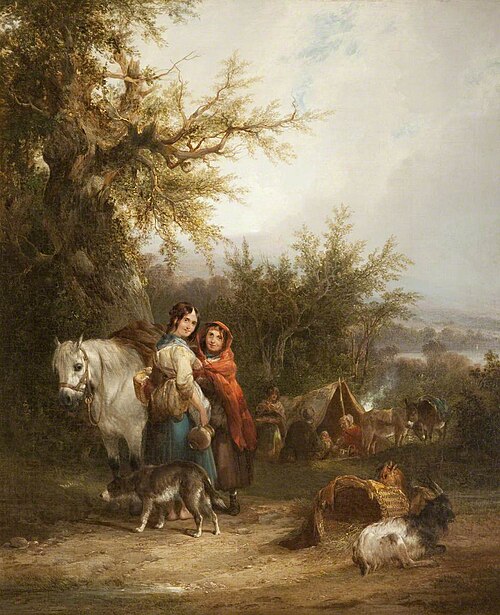 Near Southampton, , William Shayer