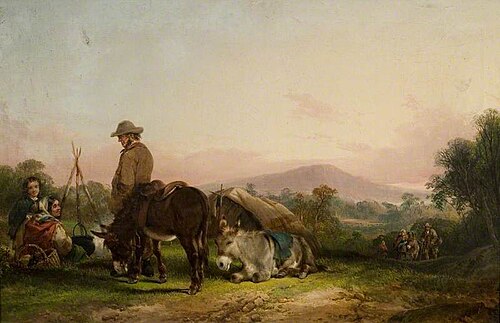 Gypsy Encampment, , William Shayer