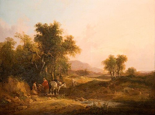 Landscape, , William Shayer