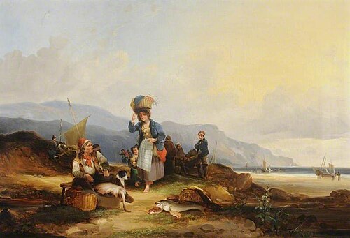 Fisher Folk, , William Shayer