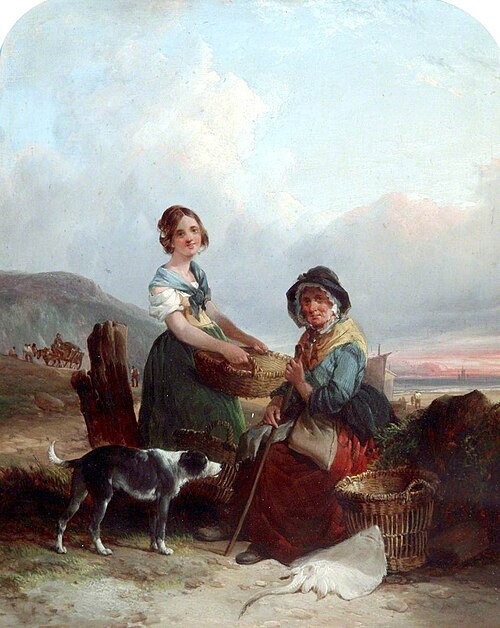 Fisherwomen, , William Shayer