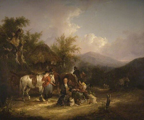 Travelling Tinkers, 1845, William Shayer