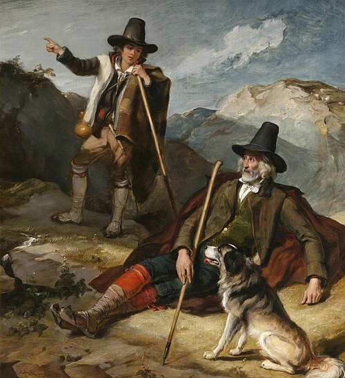 Abruzzi/Tyrolean Peasants, 1836, William Simson