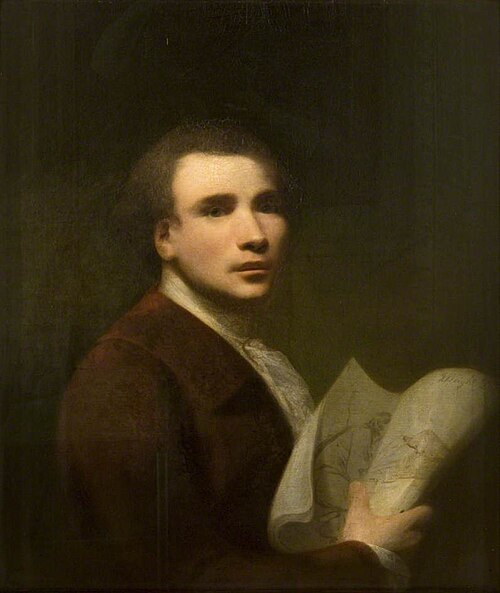 Thomas Moss Tate (once said to be a self portrait by Joseph Wright of Derby), 1795, William Tate