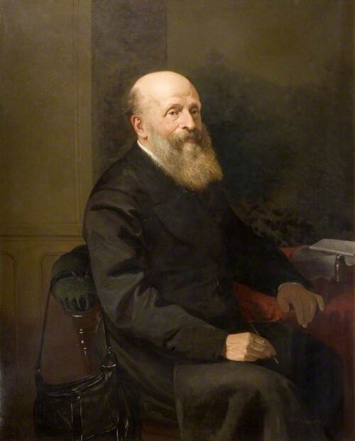 Portrait Of John Birt Davies, 1873, William Thomas Roden