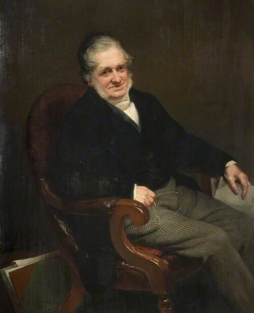 Portrait Of Samuel Lines ( 1778-1863 ), 1863, William Thomas Roden