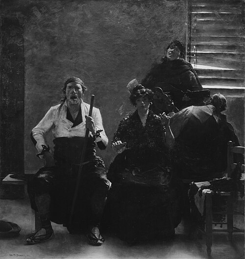 The Quartette (Un quatuor), 1884, William Turner Dannat