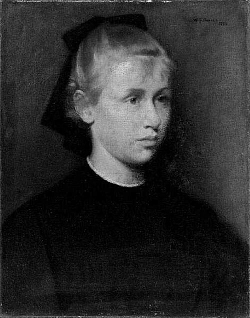 Eva Haviland, 1886, William Turner Dannat