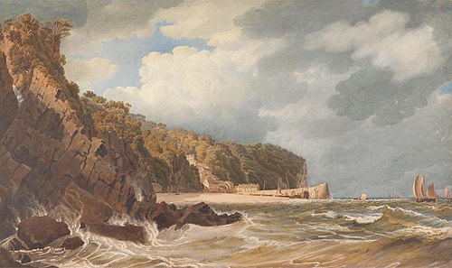 Clovelly, North Devon, , William Turner of Oxford