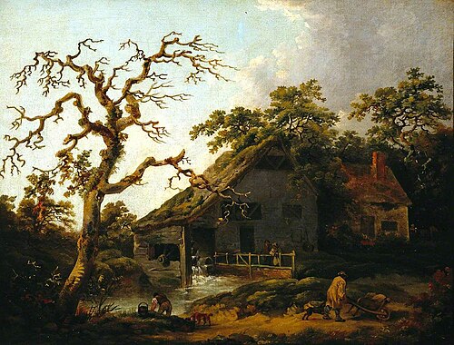 A Water Mill, , William Turner of Oxford