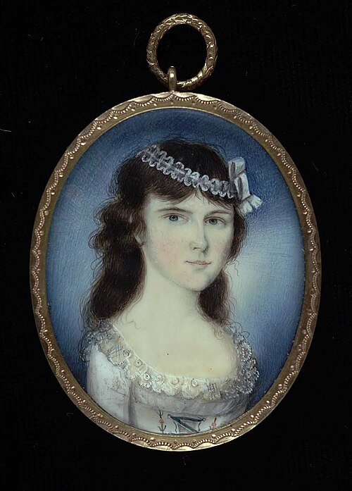 Portrait of a Young Lady, 1790, William Verstille