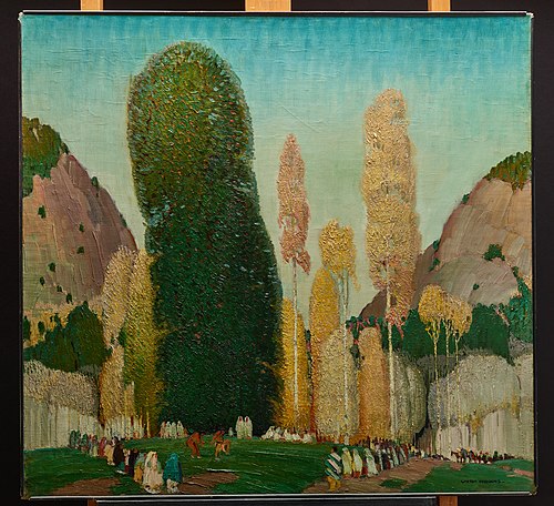 A Mountain Ceremony, 1922, William Victor Higgins