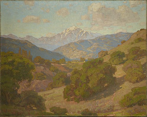 Mount San Antonio, 1912, William Wendt