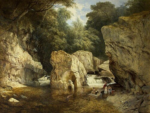 Scene in North Wales, 1846, William West