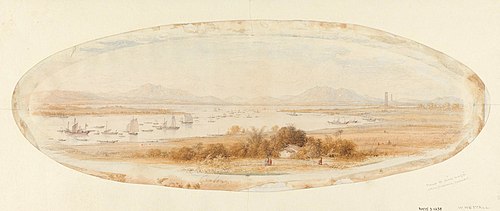 Whampoa and the Canton River, 1845, William Westall