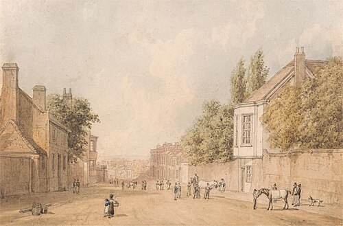 Entrance to Newmarket, , William Westall