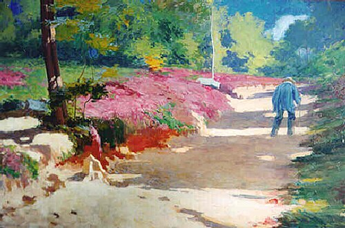 Sunlit Path, 1891, William de Leftwich Dodge