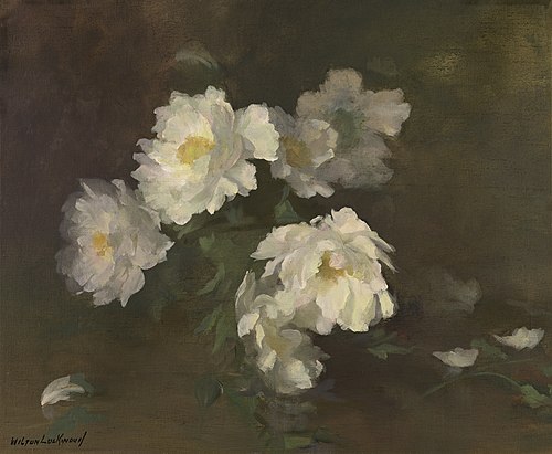 Peonies, 1913, Wilton Lockwood