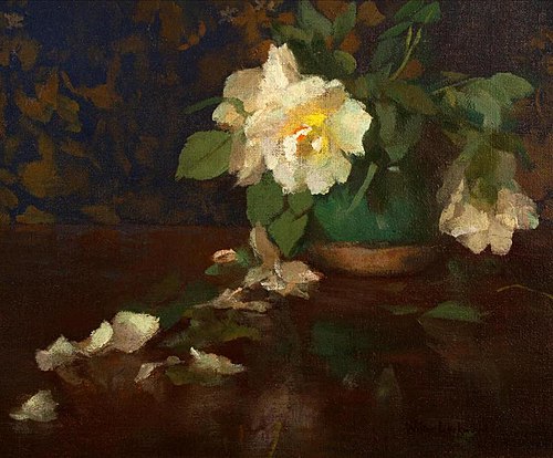 White Roses #63, 1900, Wilton Lockwood