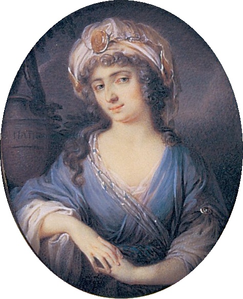 Portrait of Tekla Czaplic, 1792, Wincenty Fryderyck Lesseur