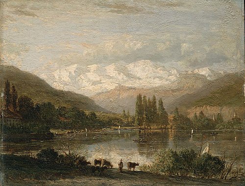 The Alps, 1847, Winckworth Allan Gay