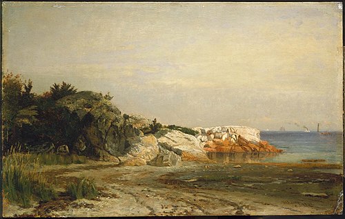 Rocks at Cohasset, 1869, Winckworth Allan Gay