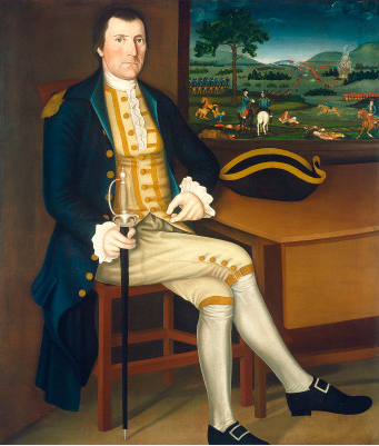 Captain Samuel Chandler, 1780, Winthrop Chandler