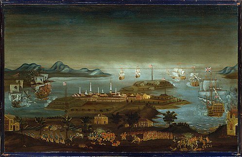 The Battle of Bunker Hill, 1776, Winthrop Chandler