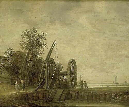 A Canal Scene, 1648, Wouter Knijff