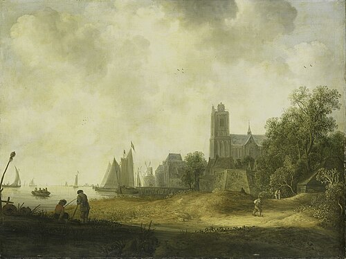 View of Dordrecht, 1643, Wouter Knijff
