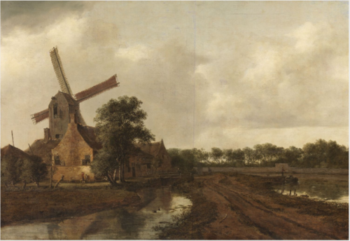 The Windmill, 1663, Wouter Knijff