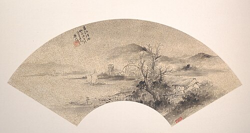 Misty Rain on the River in Spring, 1866, Wu Shixian