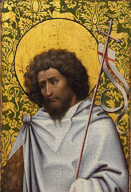 John the Baptist, 1410, Robert Campin