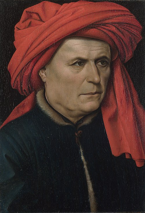 Portrait of a Man, 1435, Robert Campin