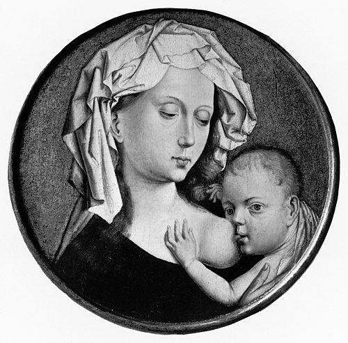 Madonna and Child, 1450, Robert Campin