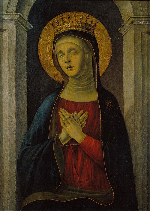 Mater Dolorosa, 1450, Baldassare d'Este