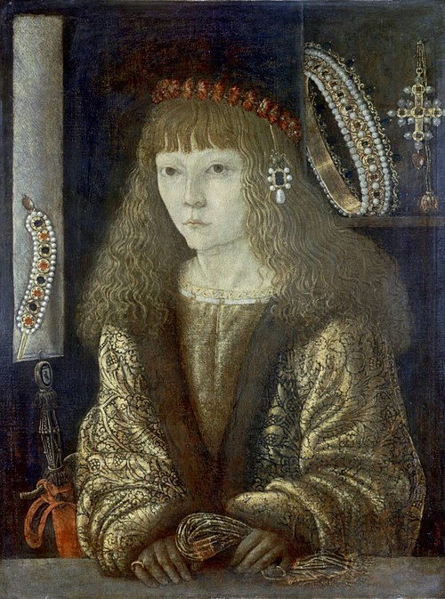 A young János Corvinus in 1486., 1486, Baldassare d'Este