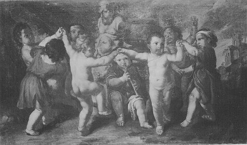 Tanzende Kinder, 1731, Balthasar Augustin Albrecht