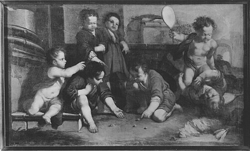 Spielende Kinder, 1731, Balthasar Augustin Albrecht