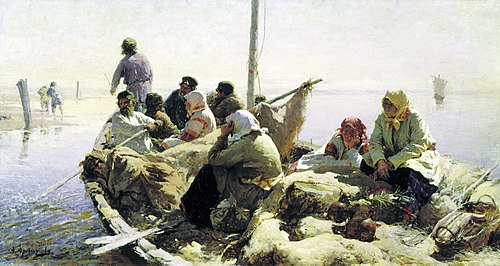 po reke oke, , Abram Arkhipov