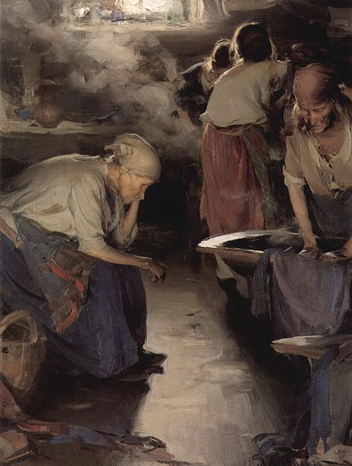 Washer Women, 1901, Abram Arkhipov