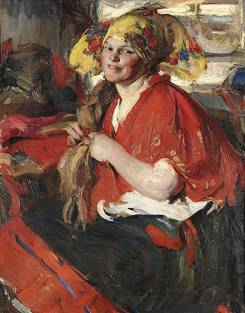 Peasant Woman, 1920, Abram Arkhipov